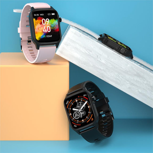 Temperature Measurement Heart Rate Alarm Sleep Sports Watch Hover Image