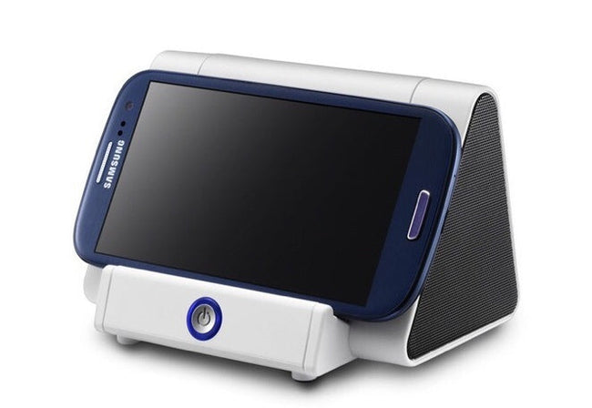 Mobile phone stand speaker Hover Image