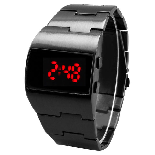 Fashion New Strange Iron Man TADA Men's LED Watch Watch Men's Electronic Watch Hover Image