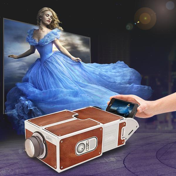 Portable Mobile Phone Projector Hover Image