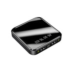 Mini Power Bank 20000 MAh Portable Mirror Digital Display Power Bank