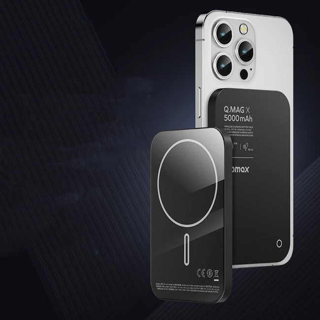 Magnetic Wireless Alloy Power Bank Hover Image