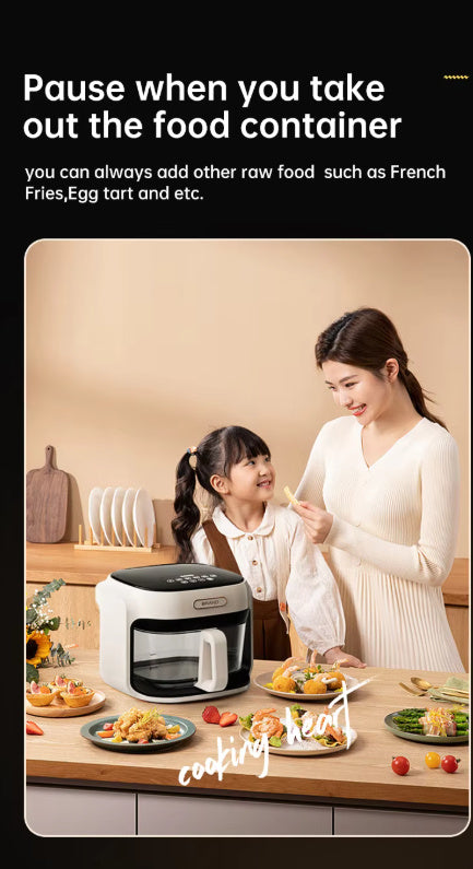 Household Electric Open Deep Fryer