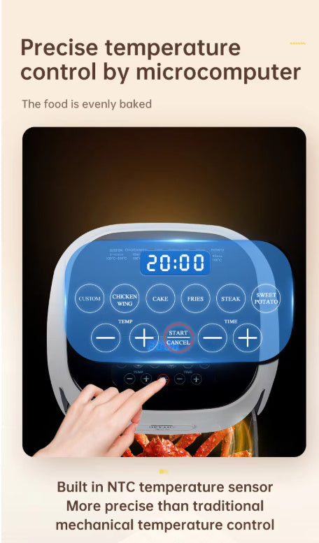 Household Electric Open Deep Fryer Main Image