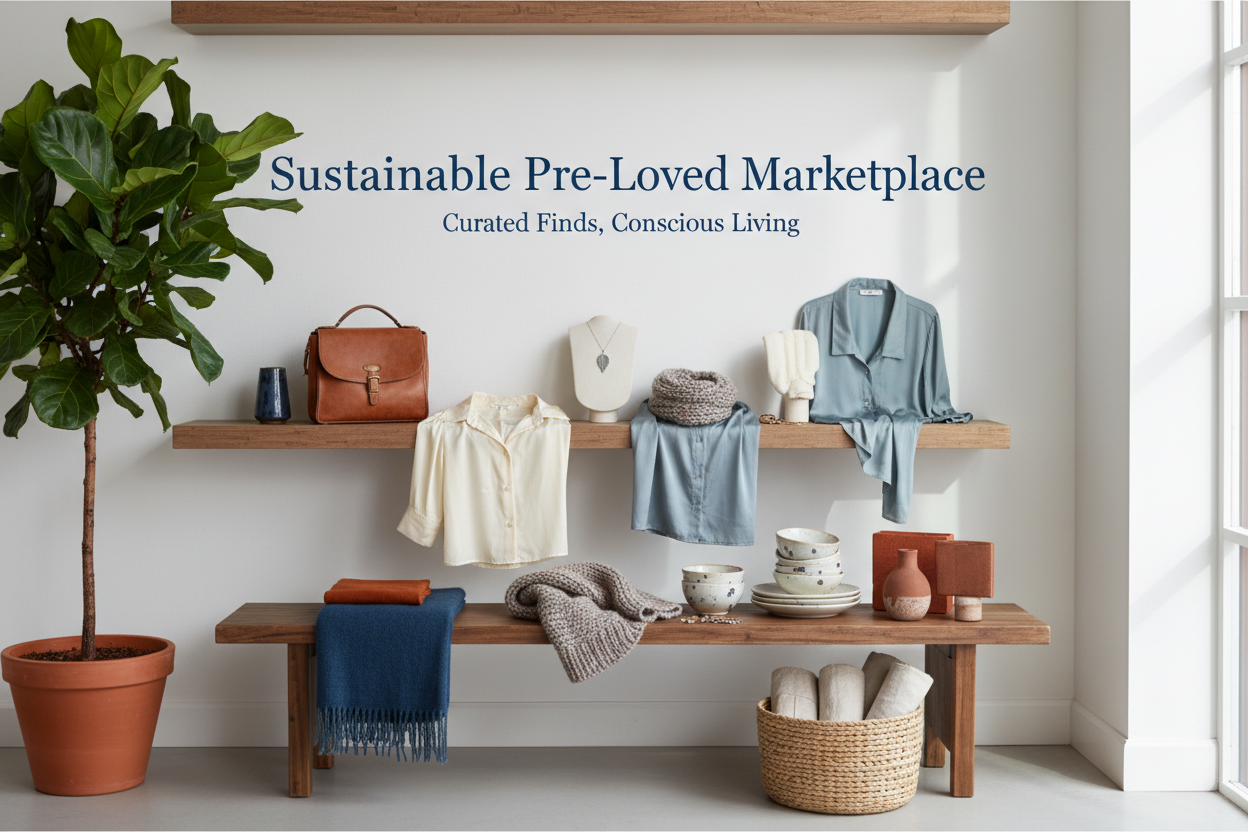 Sustainable Pre-Loved Marketplace Hero Banner